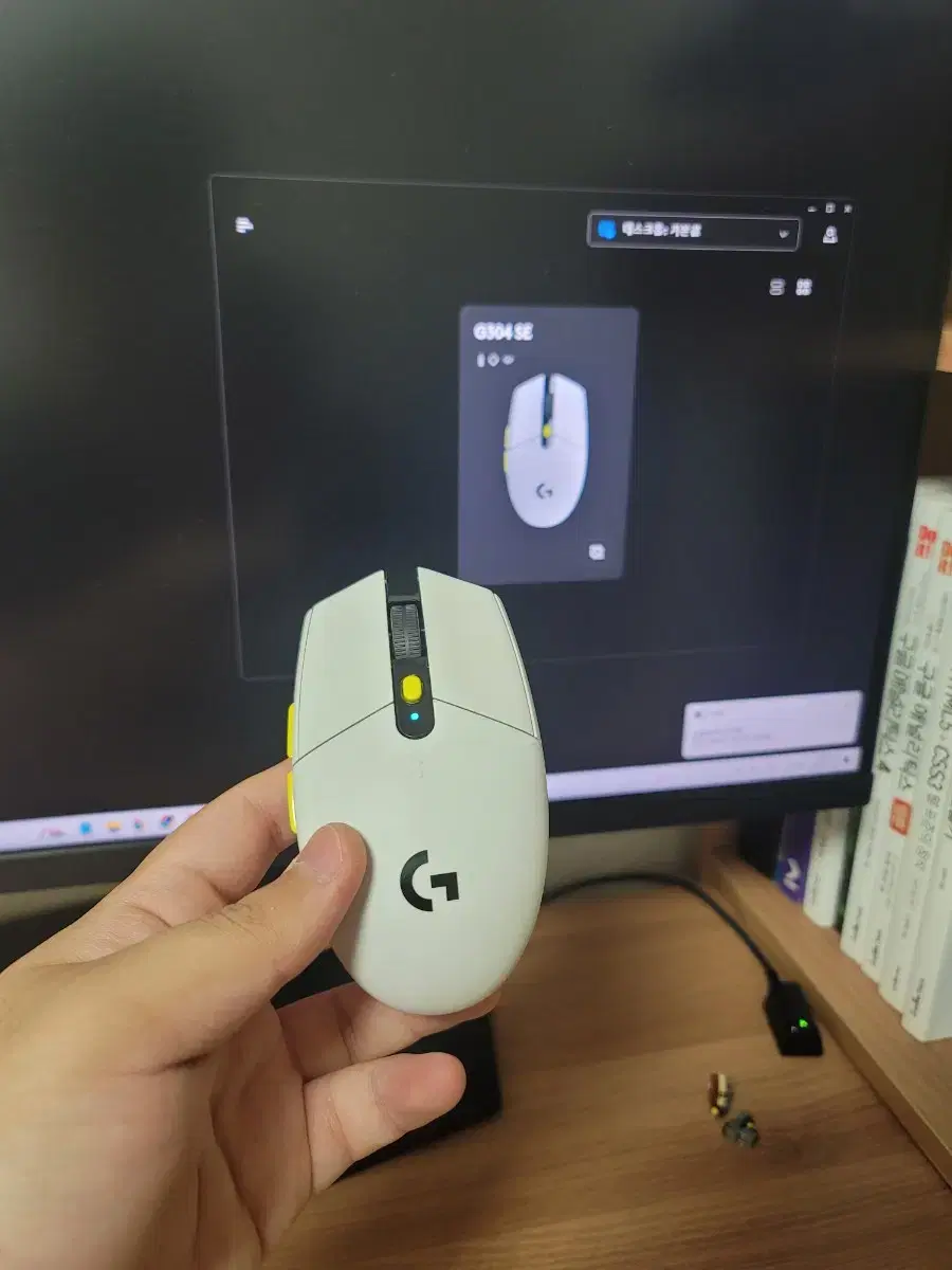 로지텍 G304 SE(스페셜 에디션) 저소음 무소음 개조품